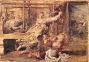 Peter Paul Rubens Arachne Punished by Minerva (mk27) oil on canvas